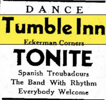 Tumble Inn (Tumble-Inn) - May 11 1940 Ad